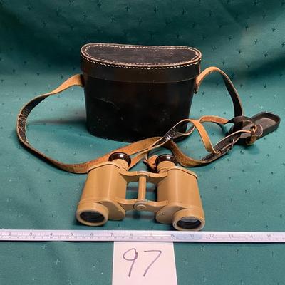 Vintage Dienstglass WWII German Field Binoculars