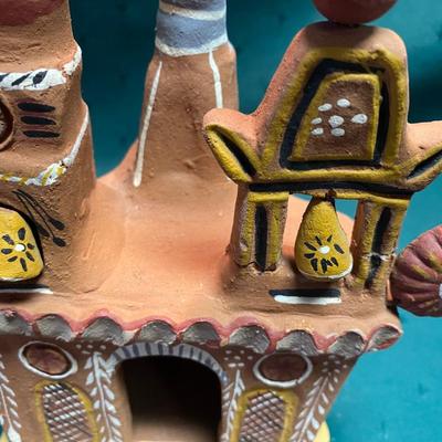 Vintage Mexican Folk Art Church
