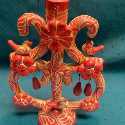 Vintage Mexican Folk Art Tree of Life
