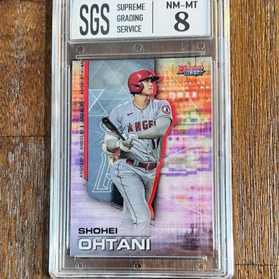 Shohei Ohtani Bowmans Best Refractor # 67 Card