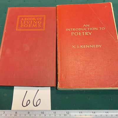 Vintage Poetry Books