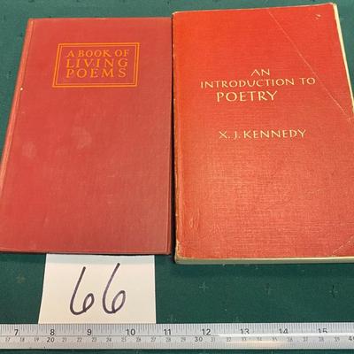 Vintage Poetry Books