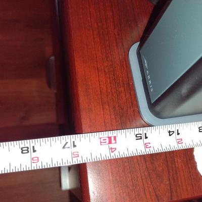 Wood Finish Two Drawer Filing Cabinet