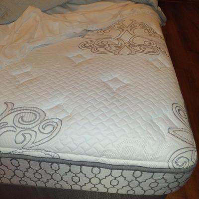 Lexington Solid Wood Headboard and Bed- King Size