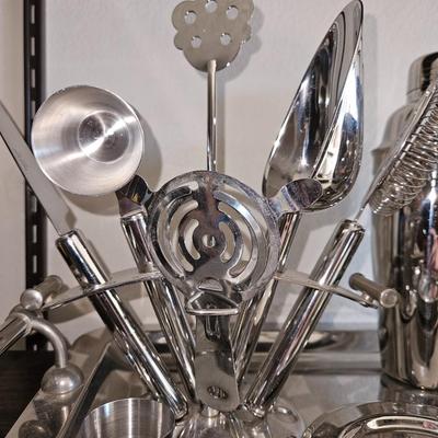 Hampton Bay Stainless Steel Bartender Set