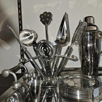 Hampton Bay Stainless Steel Bartender Set