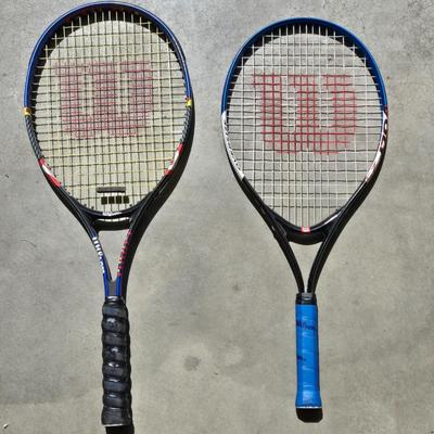 (2) Tennis Rackets and Tennis Balls