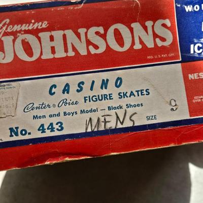 Vintage Johnsons Men's Figure Skates