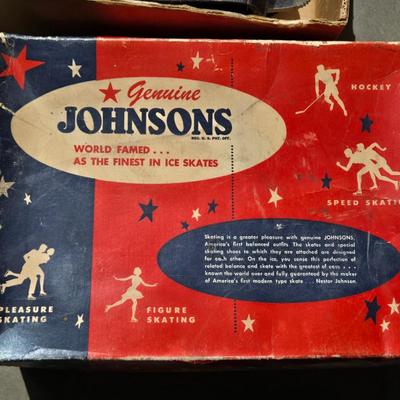 Vintage Johnsons Men's Figure Skates