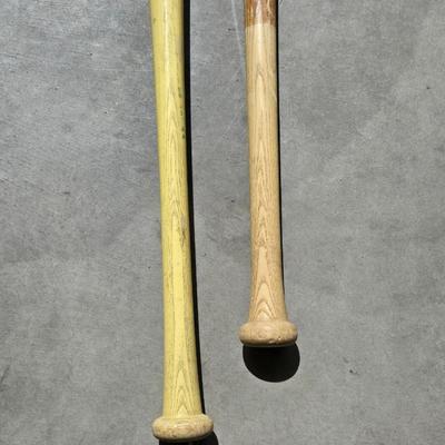 (2) Wooden Baseball Bats