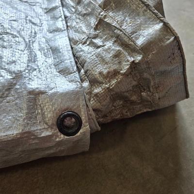 Large Silver Tarp