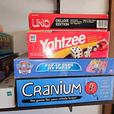 Vintage and contemporary board games