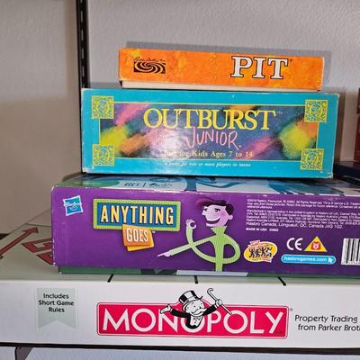 Vintage and contemporary board games