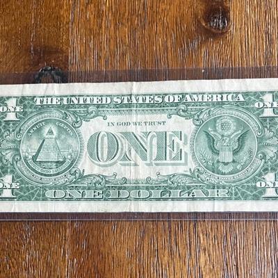 1957A One Dollar Silver Certificate