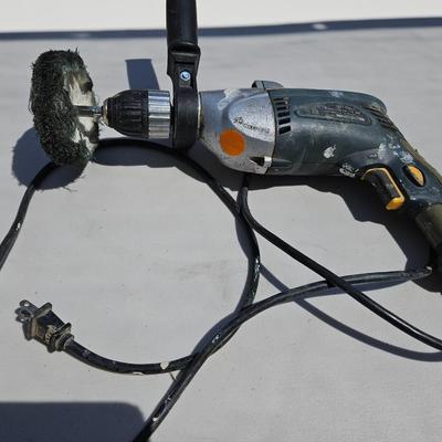 1/2" Drill with buffer attachment