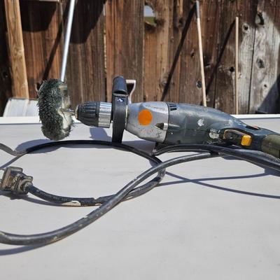 1/2" Drill with buffer attachment