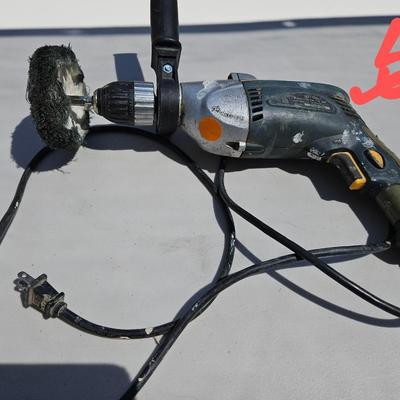 1/2" Drill with buffer attachment