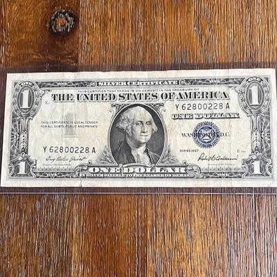 1957 One Dollar Silver Certificate