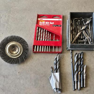 Drill Bits and Wire Wheel