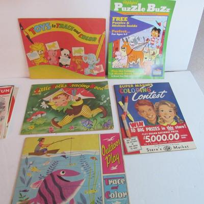 Kid's Soft Cover Activity and Coloring Books