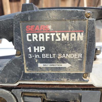 Sears Craftsman 1 HP Belt Sander