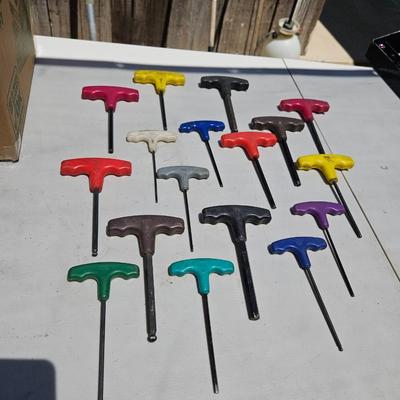 T-Handle Hex Allen Wrenches