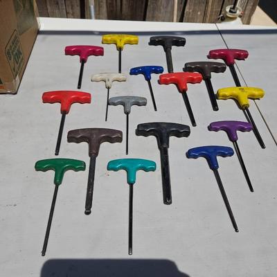 T-Handle Hex Allen Wrenches