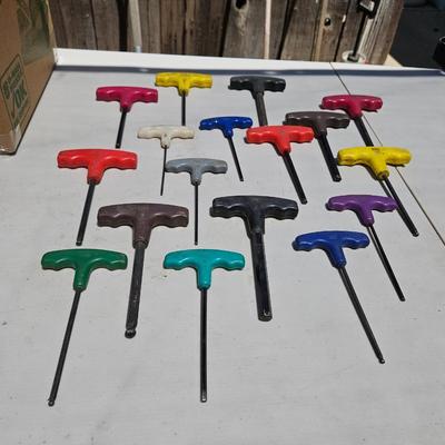 T-Handle Hex Allen Wrenches