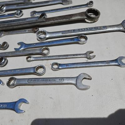 Lot of Assorted Vintage Combination Wrenches