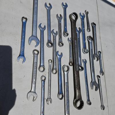 Lot of Assorted Vintage Combination Wrenches