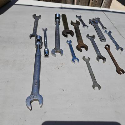 Vintage Wrenches of Various sizes