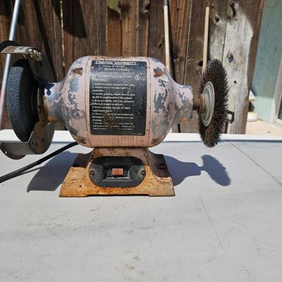 Central Machine 6" bench Grinder