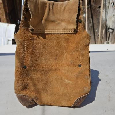 Mc Guire Nicholas Top Grain Raw hide Tool Pouch