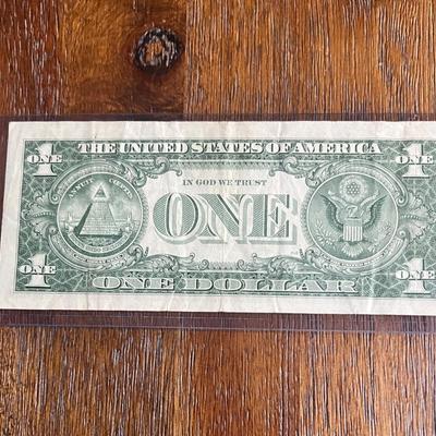 1957 One Dollar Silver Certificate