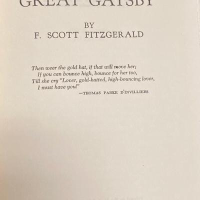 Set Of F.Scott Fitzgerald Books
