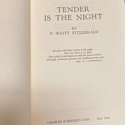 Set Of F.Scott Fitzgerald Books