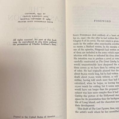 Set Of F.Scott Fitzgerald Books