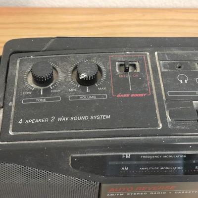GE Radio - Tape Player