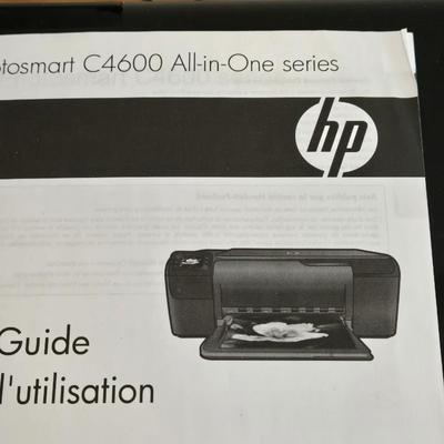 HP Printer C4600 All in One Series with Manual