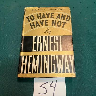 To Have And To Have Not