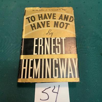 To Have And To Have Not