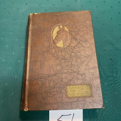 Vintage Famous Saddle horse