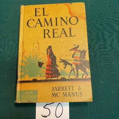 Vintage El Camino Real Book