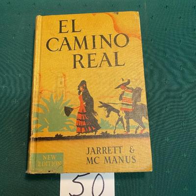 Vintage El Camino Real Book