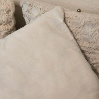 Set of 4 Crochet Pillows