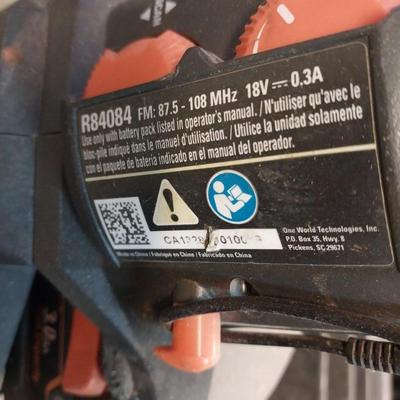 RIGID JOBSITE RADIO