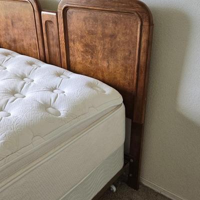 Nice Empire King Size Bed with Simmons Pillow Top Mattress