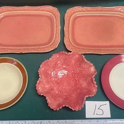 Vintage Plate Lot