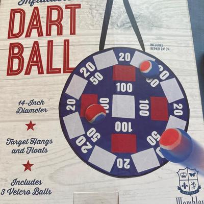 Dart ball & Backgammon game