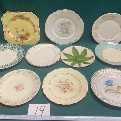 Vintage Plate Lot